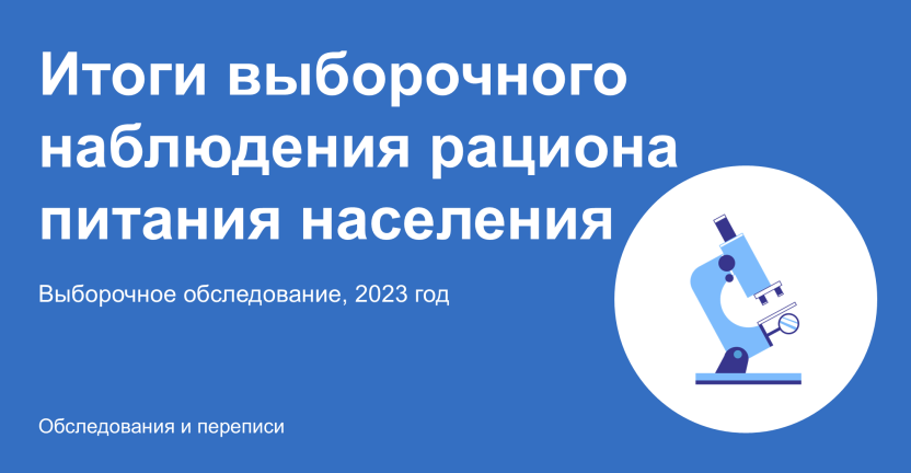 Итоги выборочного наблюдения рациона питания населения